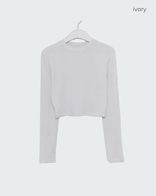 Basic Round Long Sleeve T-Shirt