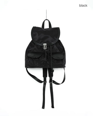 Multi-pocket basic backpack