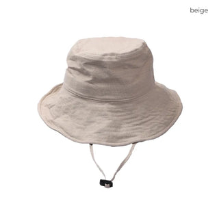 String Cotton Bucket Hat