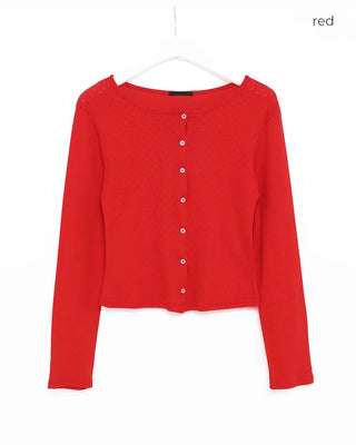 Daily Round Neck Cardigan