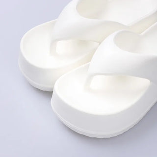 Platform beach sandals
