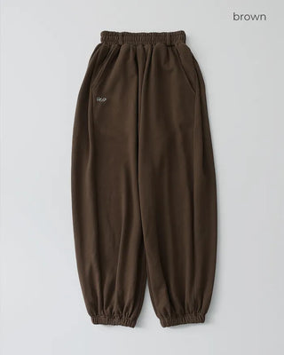 (ORIGINAL) Side-tuck Loose Fit Sweatpants (Fleece Lined)