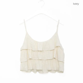 Can-can sleeveless pants set