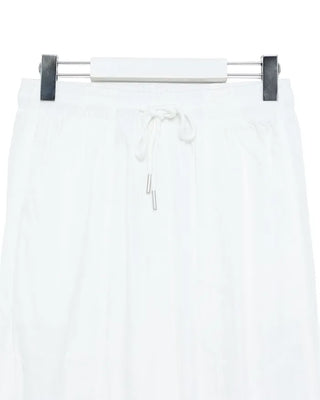 Center seam nylon parachute pants