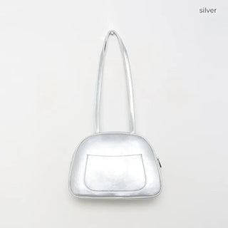 Half-round shoulder bag