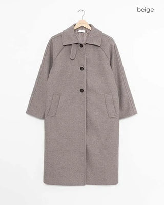 Wool long coat