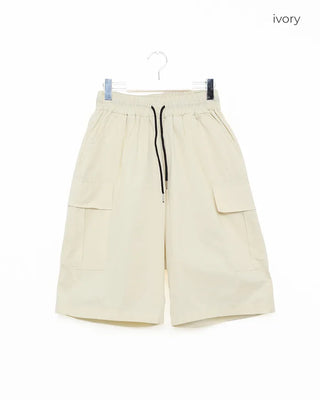 (Unisex) Twill Bermuda Cargo Pants