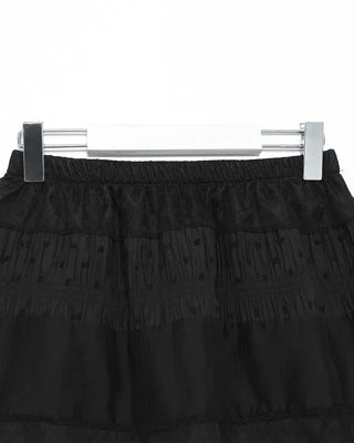 Polka Dot Flower Easy Sheer Skirt