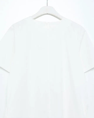 Simple short-sleeved mini dress