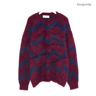 Unisex Wave Wool Knit