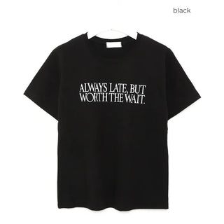 Lettering Point Short-Sleeve T-Shirt