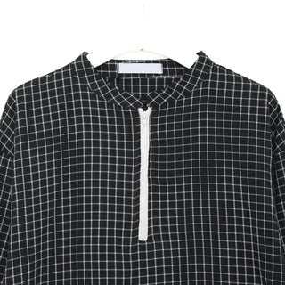 Check pocket anorak