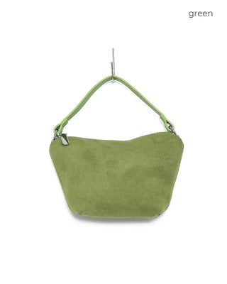 Simple suede bag