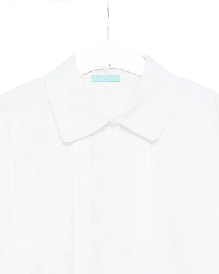 Colored frill blouse