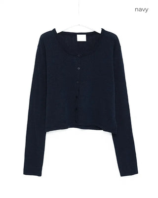 Colorful Basic Cardigan