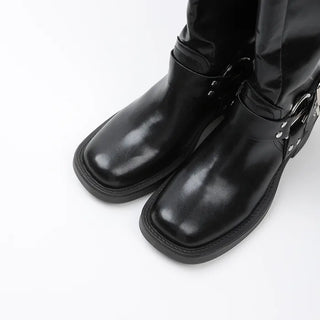 Rock Belt Long Boots