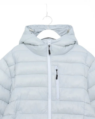 High-neck light padded jacket