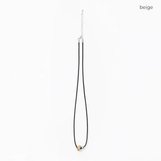 (Unisex) Mini Donut Ring Necklace
