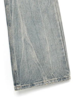 Semi-bootcut denim