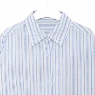 Oversized striped shirt
