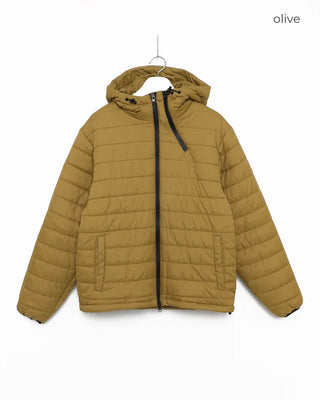 Double-zip padded jumper