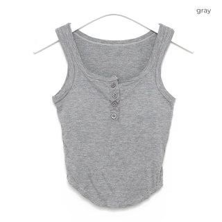 Camisole with ribbed cups