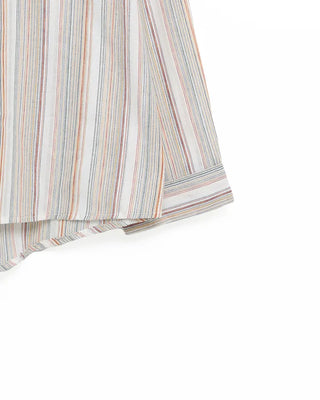 One-pocket multi-stripe shirt