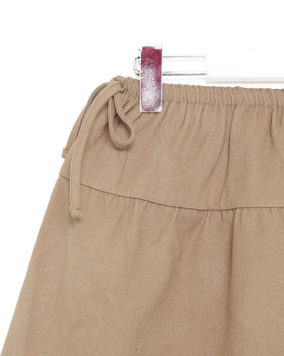 String flared mini skirt