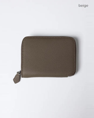 Round Zip Compact Wallet