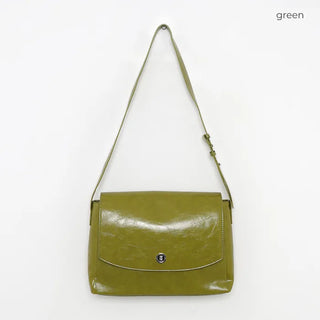 Silver Button Big Crossbody Bag