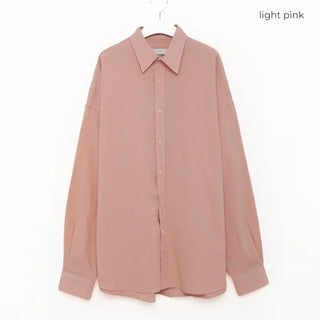 (Unisex) Oversized Cotton Shirt