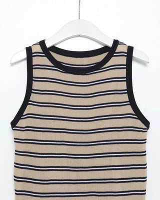 Triple Border Sleeveless
