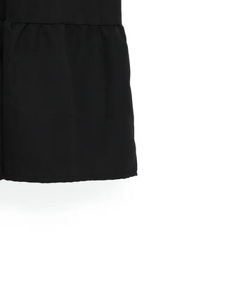 Square neck long dress