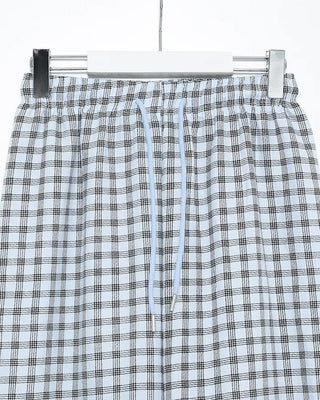 Checked Summer Easy Pants