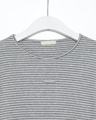 Border Center Metal Tag Long T-Shirt