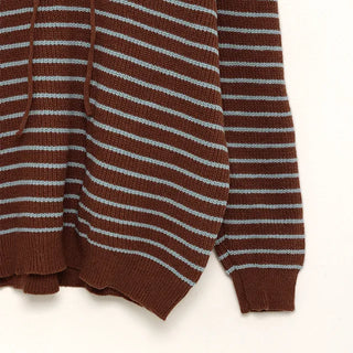 Striped Hoodie Knit