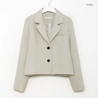 Short single jacket