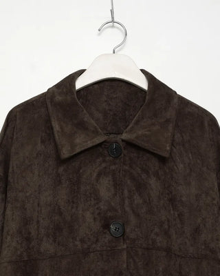 Suede Midi Jacket