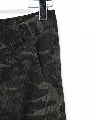 Camouflage Cotton Cargo Pants