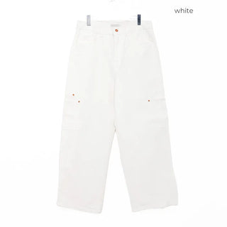 Cotton wide-leg pants