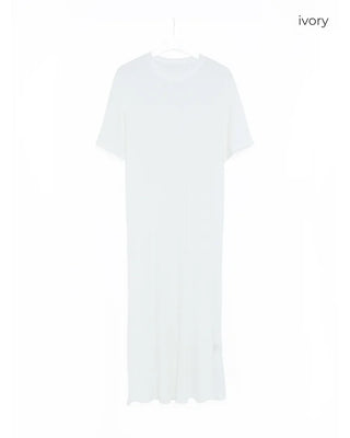 Summer pleated long dress