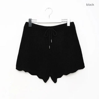 Wave Short Knit Pants