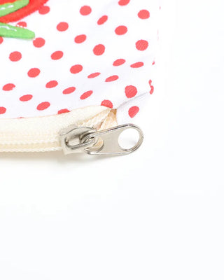 Dot Tomato Square Mini Pouch