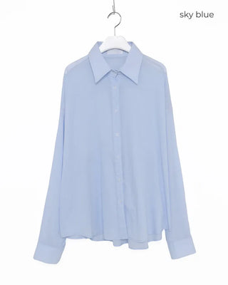 Oversized Classic Summer Shirt