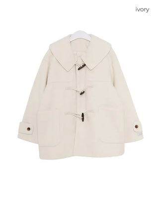 Duffle half coat