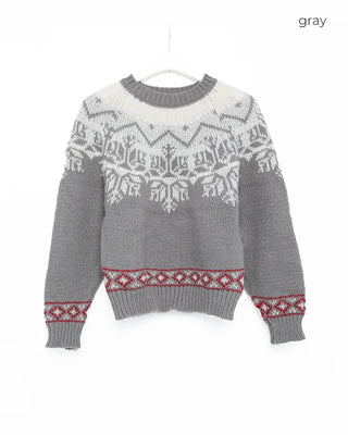 Snow Nordic Knit