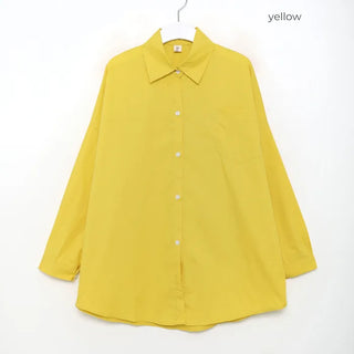 Vivid Overfit Long-Sleeve Shirt
