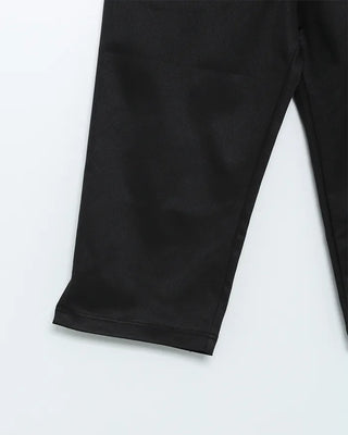 Simple slim capri pants