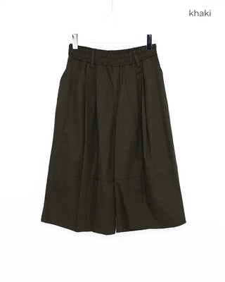 Oversized Banded Bermuda Pants