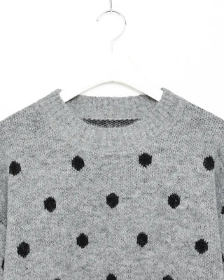 Polka Dot Round Knit